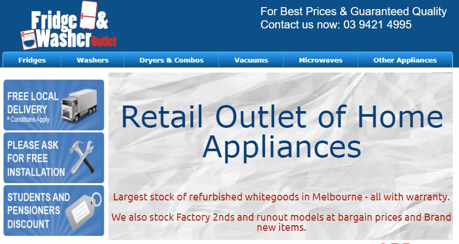 Best White Goods Stores in Melbourne
