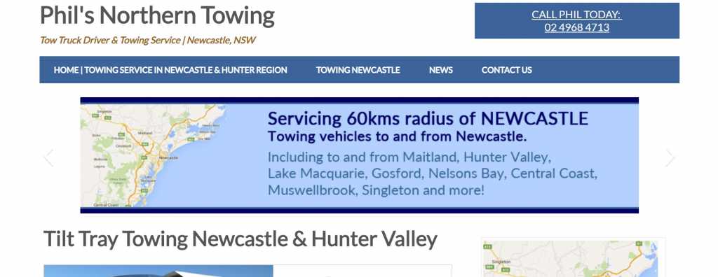 Phil's Northern Towing Newcastle