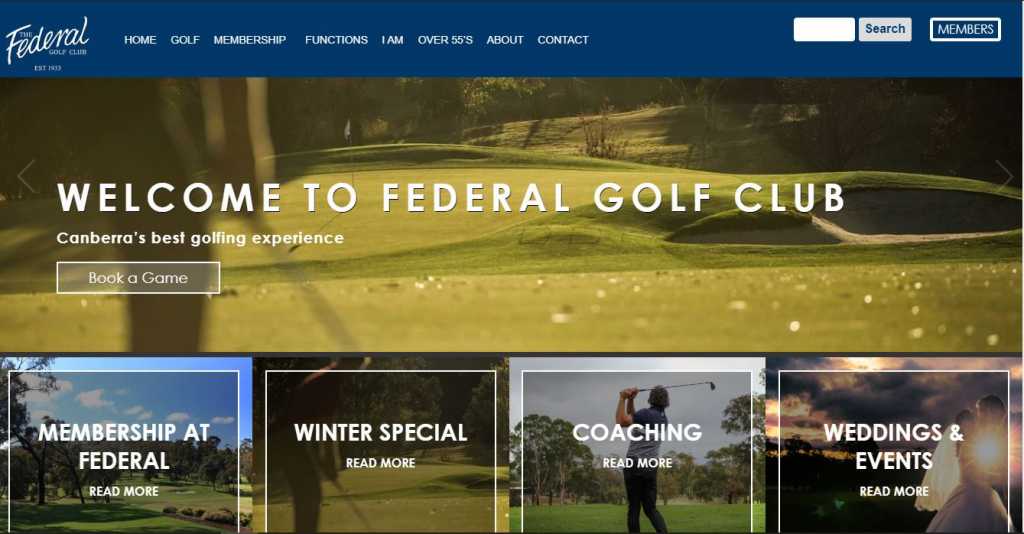 Best Golf Courses in Canberra