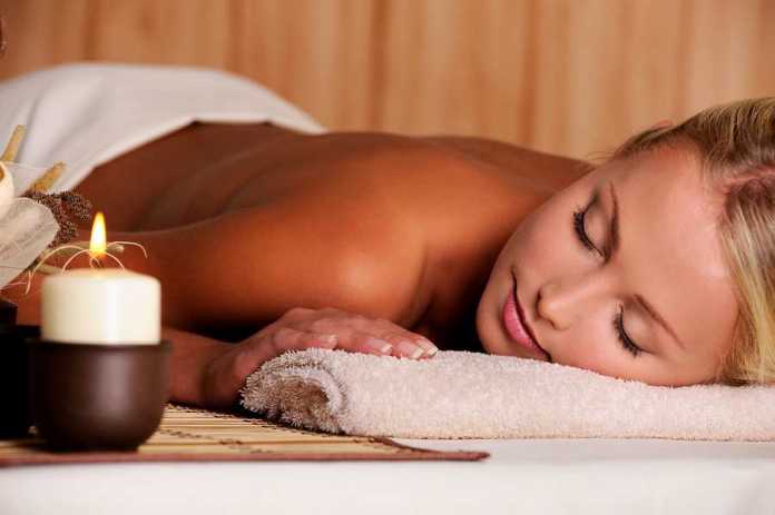 Best Tanning Salons in Newcastle Woman in a spa salon.