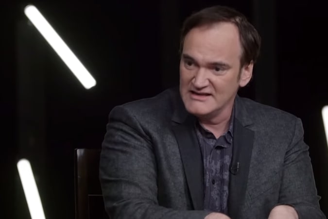 Quentin Tarantino is “delighted” to be a father to his first child