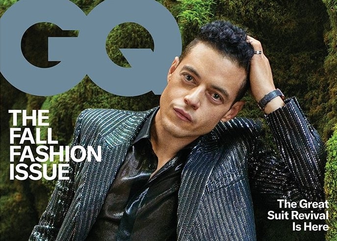 Rami Malek featured on GQ Magazine.