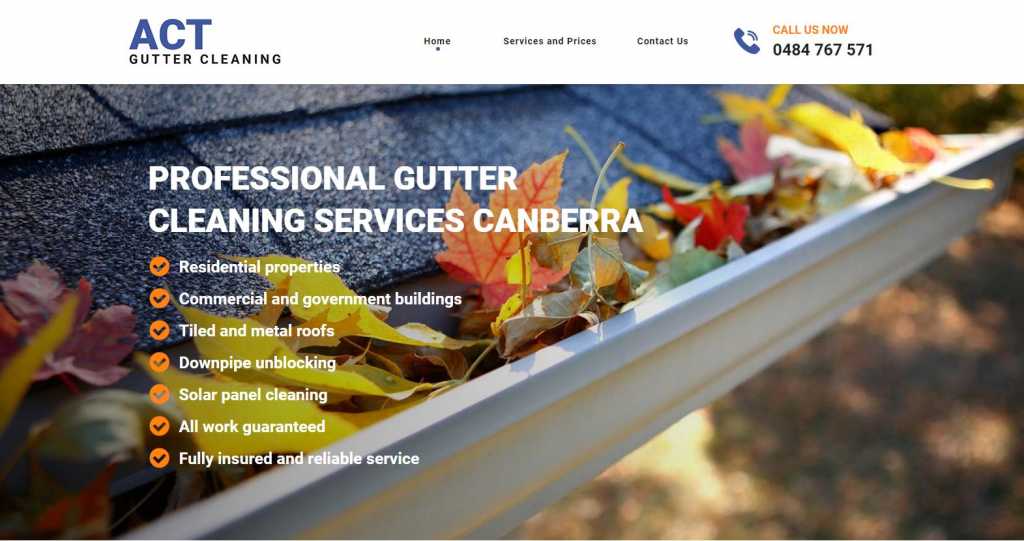 Best Gutter Maintenance Services in Canberra