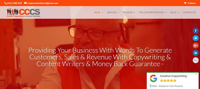 Creative Copywriting & Content Solutions