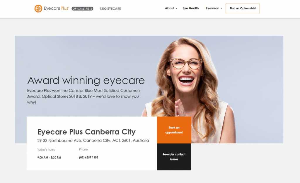 Best Optometrists in Canberra