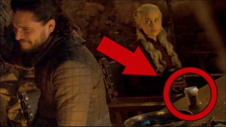 Game of Thrones creators call Starbucks cup mistake “an embarrassment”