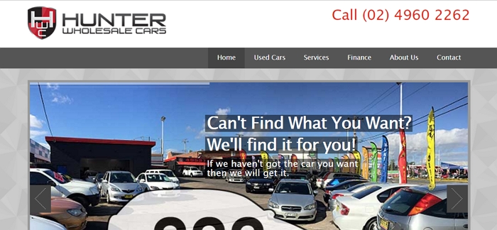 Hunter Wholesale Cars