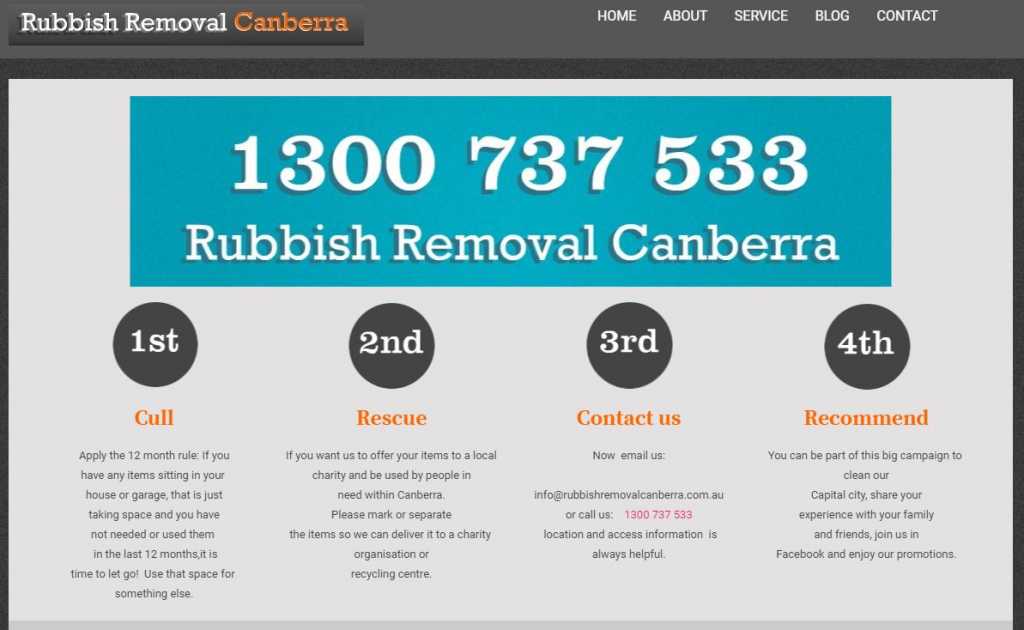 Best rubbish Removal Services in Canberra