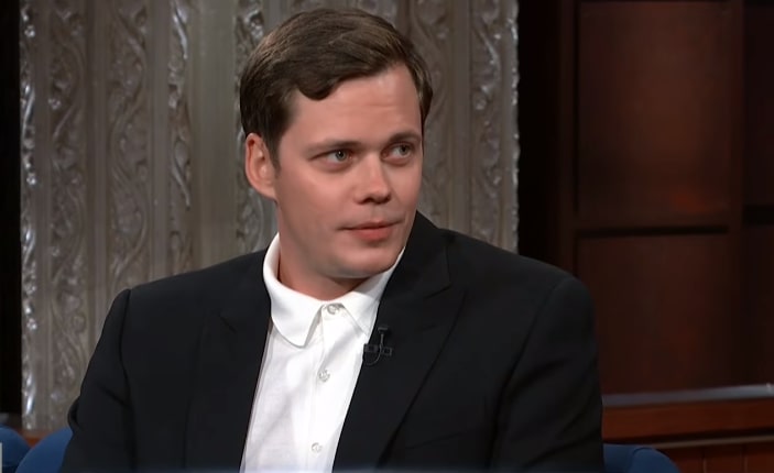Bill Skarsgard on the Pennywise plush toys in his baby daughter’s room
