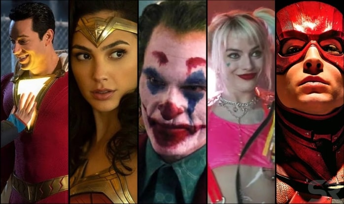 Upcoming movies from the DCU.