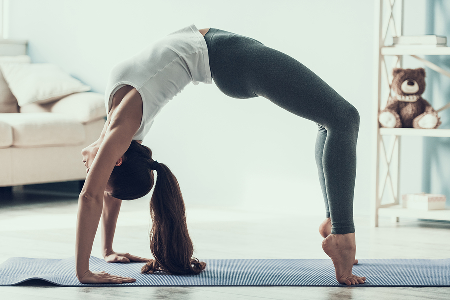 yoga bridge pose