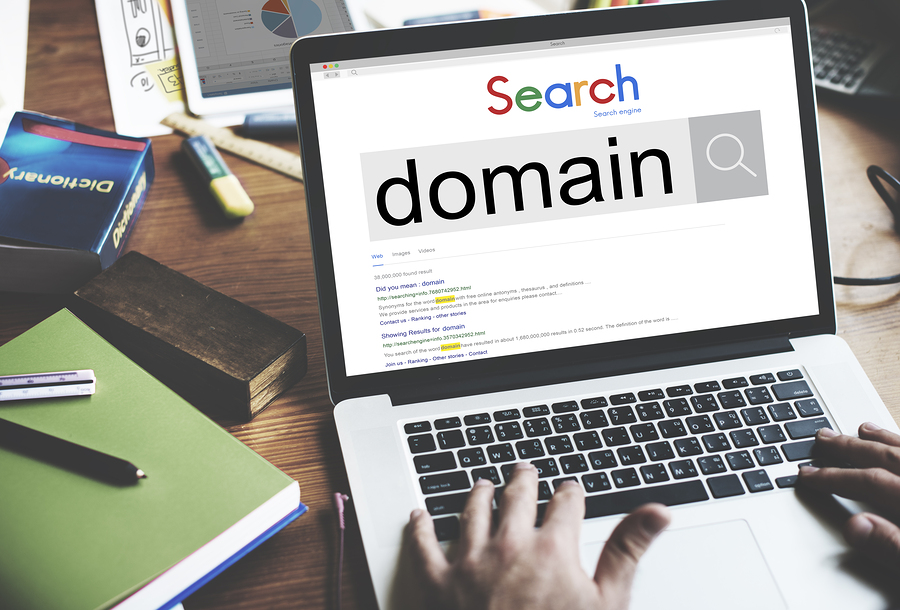 Choose the domain name