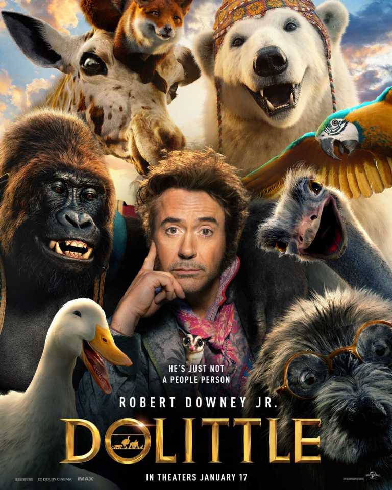 First Look: Robert Downey Jr's Dolittle
