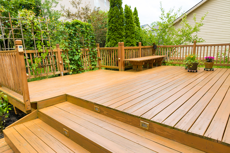 outdoor deck