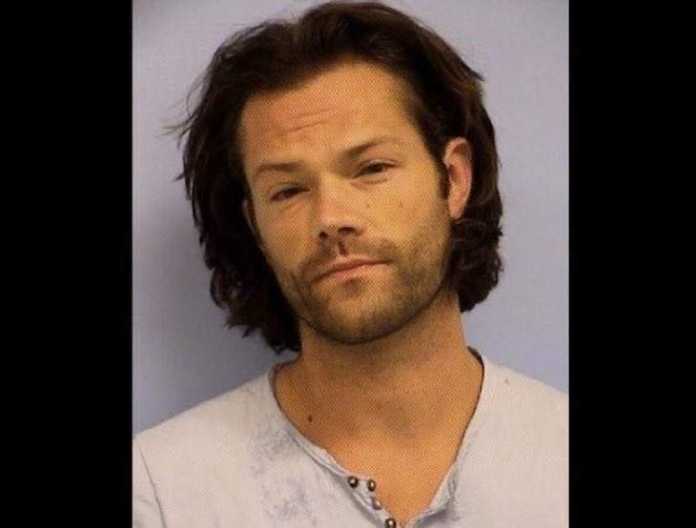 Jared Padalecki breaks silence after last week's arrest Jared Padalecki Supernatural Mugshot
