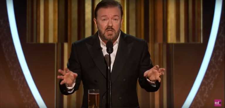 Ricky Gervais, Golden Globes 2020