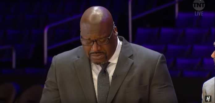 Shaq emotional while remembering Kobe: Shaq breaks down in tears about Kobe