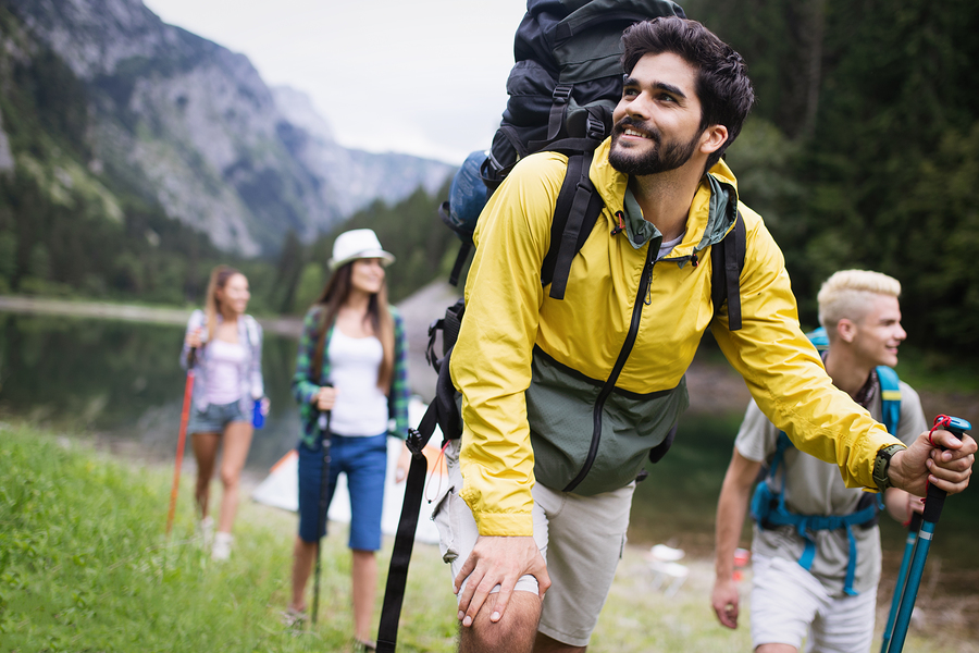 Get outdoors hiking