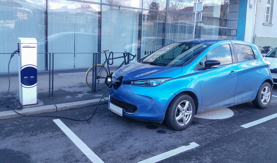 Charging electric car - provider