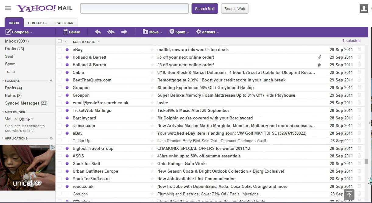 setting up yahoo email on mail for mac