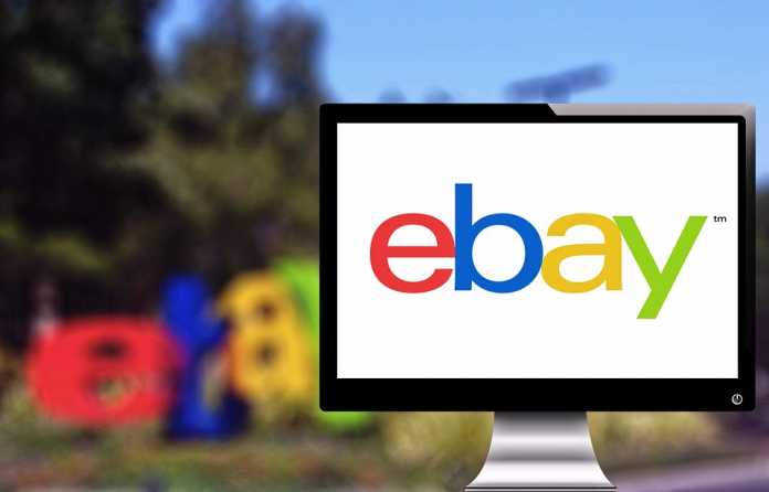 Ebay Monitor showing eBay logo