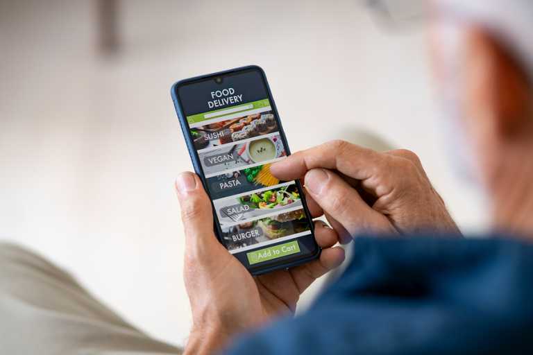 Online food delivery app