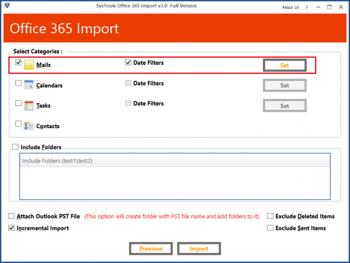 How to import Mails to Office 365 from Outlook File?