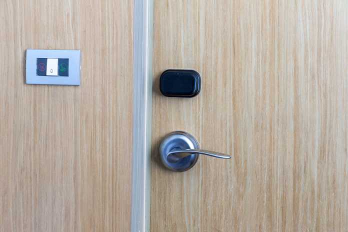 Smart Card Door Key Lock System In Hotel. Hotel Electronic Lock Do you need a smart door lock