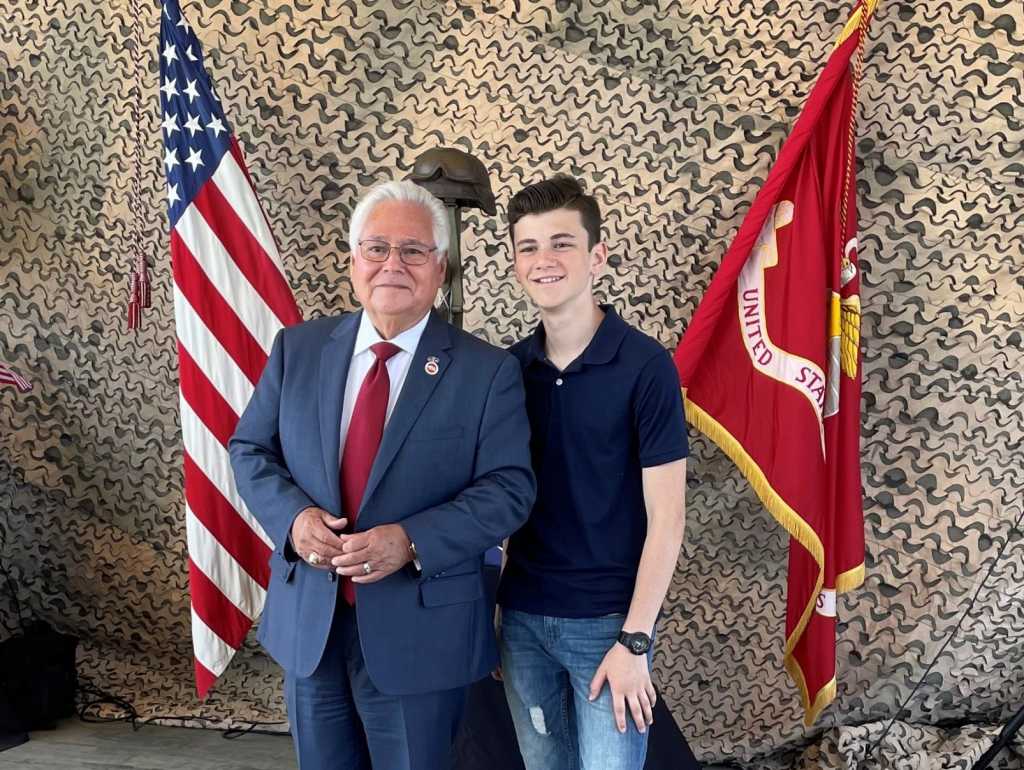 Senator Bob Archuleta and Alexander James Rodriguez
