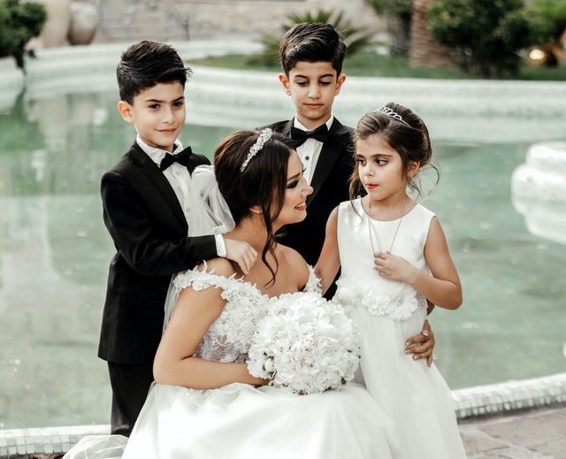 Getting married with your kids by your side- delegate to be present