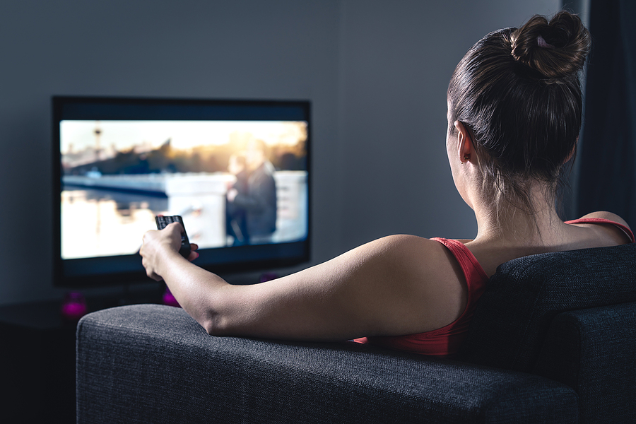 Binge-watch a TV show or movies