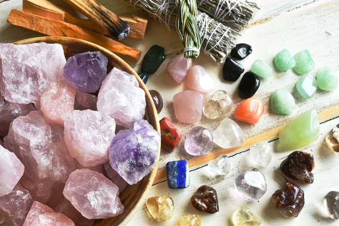 Using healing crystals for improving our well-being