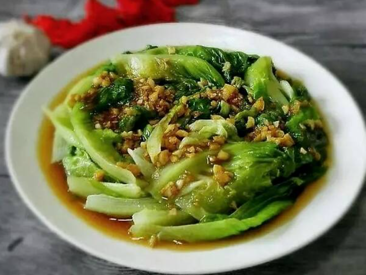 Quick Stir-fry Lettuce with Oyster Sauce