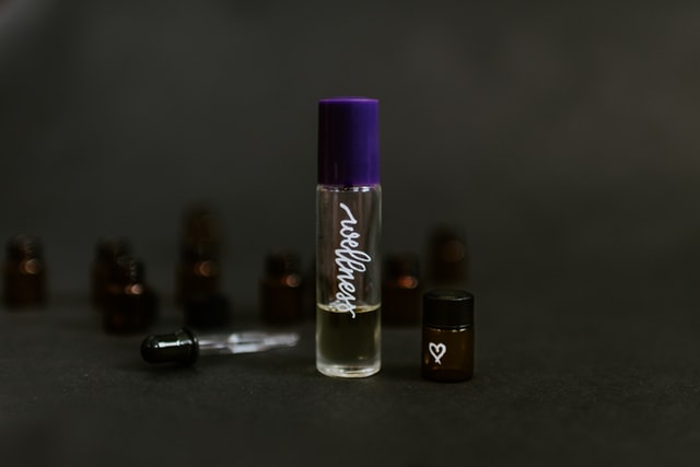 Essential oil roller bottle