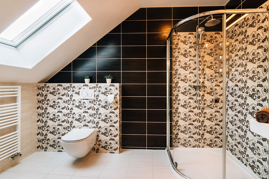 skylight bathroom