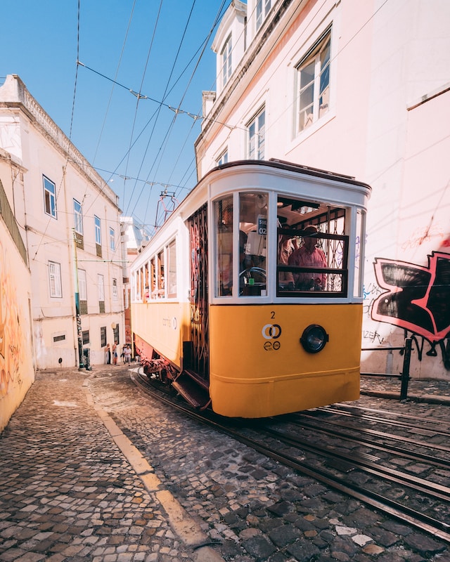 Portugal iconic Tram 28