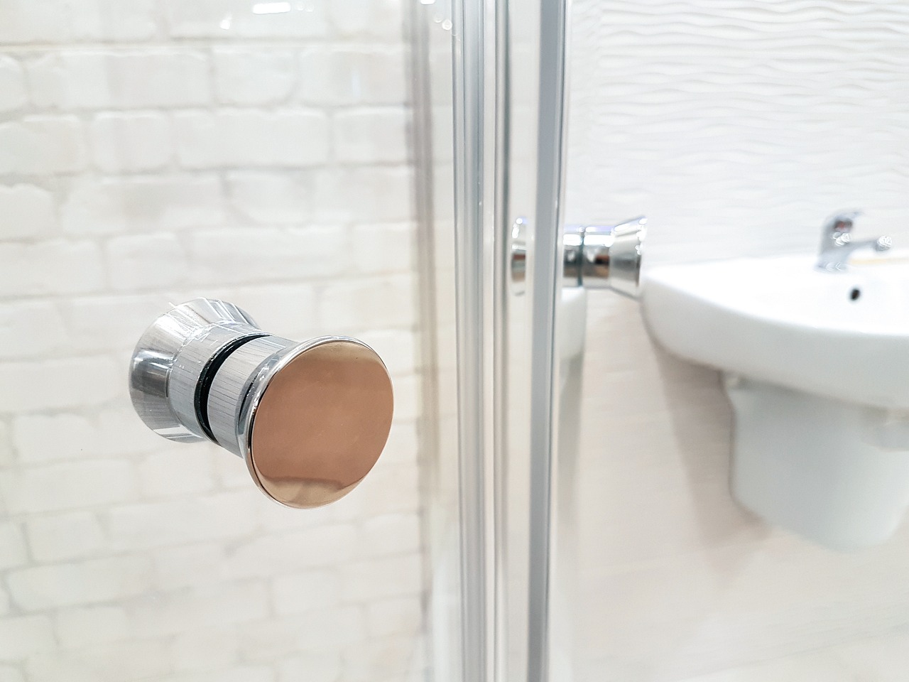 low-flow toilet or showerhead
